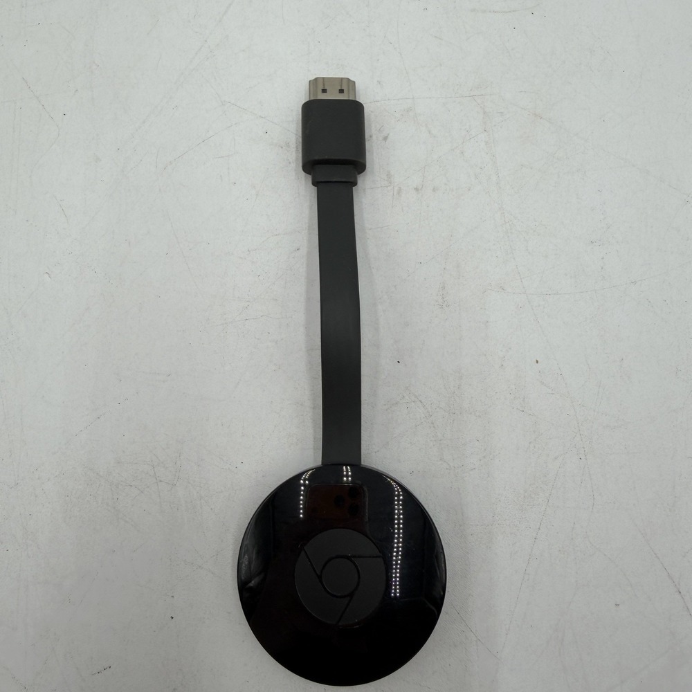 Google Chromecast Model NC2-6A5 HDMI Black 2nd Device Only